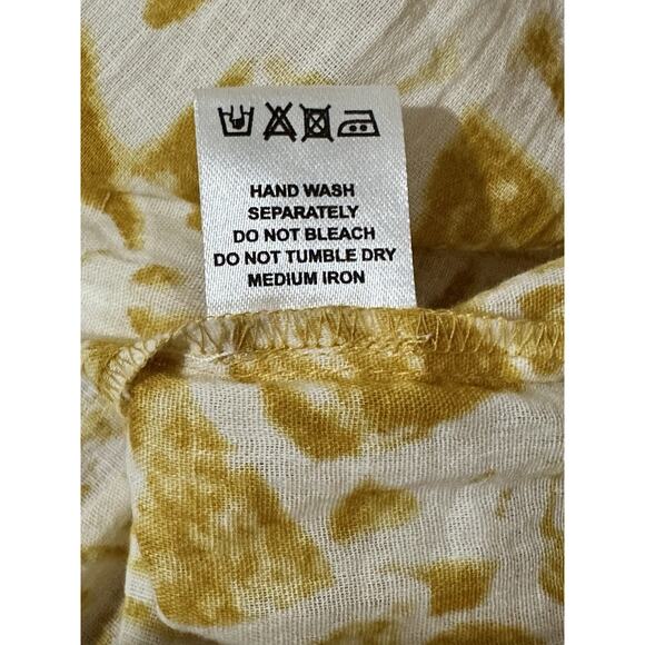 Oh My Stars Womens Chandler Dress Mixed Media Maxi Dress Boho Button Up Size S - Picture 6 of 7